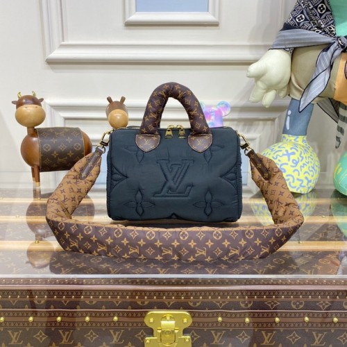 Louis Vuitton SPEEDY BANDOULIERE 25 M20973 черен