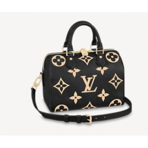 Чанта Louis Vuitton SPEEDY BANDOULIERE 25 M58947 черна
