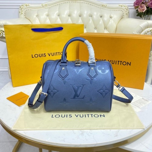 Чанта Louis Vuitton SPEEDY BANDOULIERE 25 M58947 синя