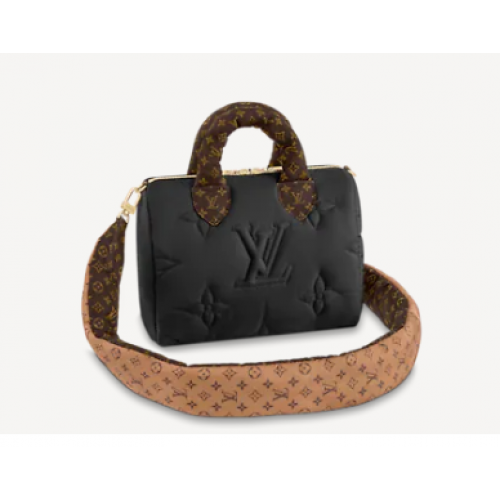 Чанта Louis Vuitton SPEEDY BANDOULIERE 25 M59009 черна