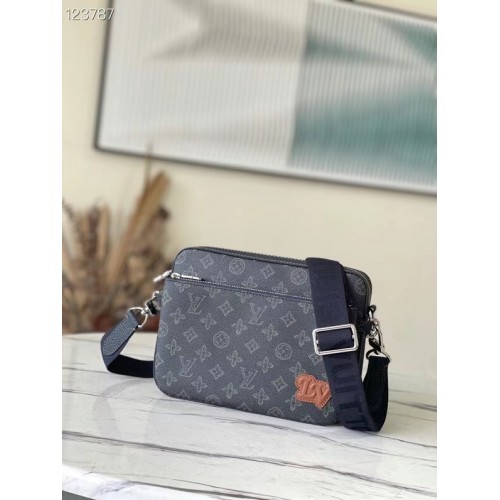 Чанта Louis Vuitton TRIO MESSENGER M46340 зелена