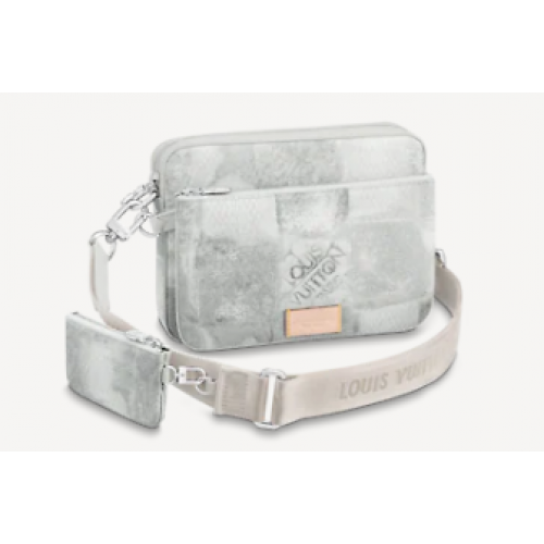 Чанта Louis Vuitton TRIO MESSENGER N50068 Stone Gray