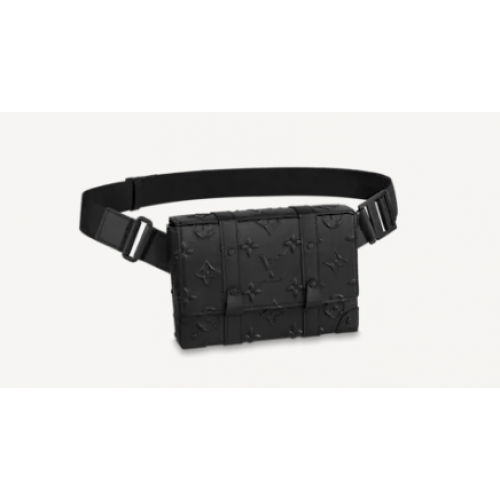 Чанта Louis Vuitton TRUNK SLINGBAG M57952 Черна