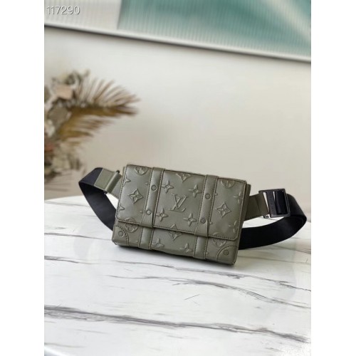 Чанта Louis Vuitton TRUNK SLINGBAG M57952 каки