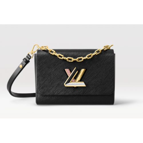 Чанта Louis Vuitton TWIST MM M21031 черна