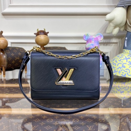 Чанта Louis Vuitton TWIST MM M50282 черна