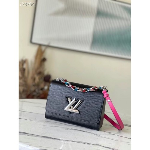 Чанта Louis Vuitton TWIST MM M57654 черна