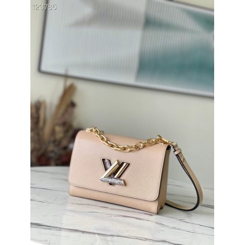 Чанта Louis Vuitton TWIST MM M59033 Бежова