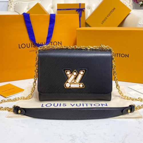 Чанта Louis Vuitton TWIST MM M59218 черна