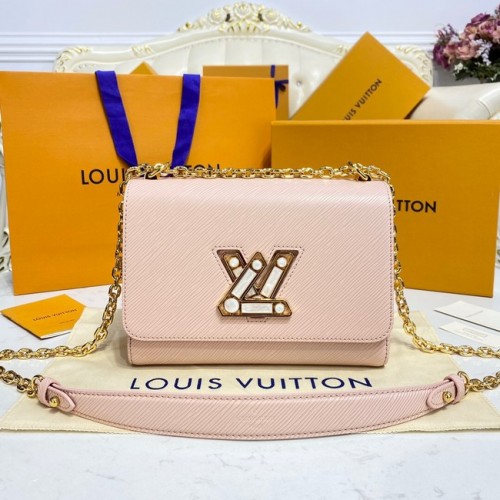 Чанта Louis Vuitton TWIST MM M59218 розова