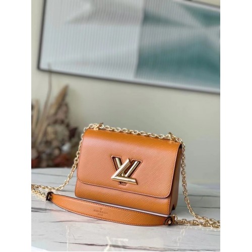 Чанта Louis Vuitton TWIST MM M59627 кафява