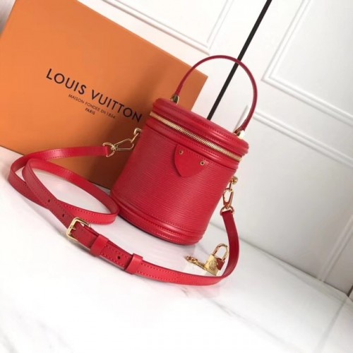 Оригинална чанта Louis Vuitton Epi Leather CANNES M52226 червена