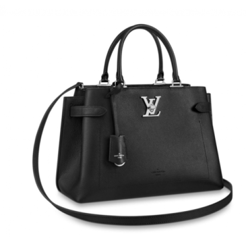 Оригинална чанта Louis Vuitton LOCKME DAY M53730 черна