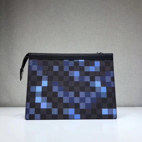 Louis Vuitton оригинал POCHETTE VOYAGE MM N41696 син