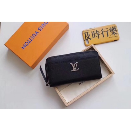 Оригинална чанта Louis Vuitton ZIPPY LOCKME M62622 черна