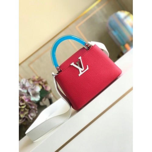 Чанта Louis Vuitton CAPUCINES MINI M56072 RED