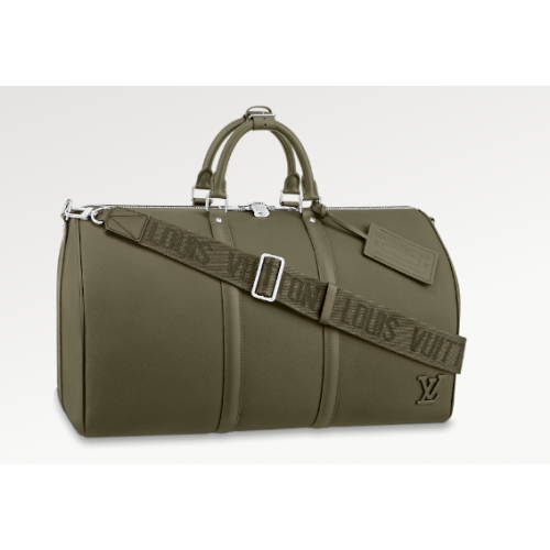Чанта Louis Vuitton KEEPALL BANDOULIERE 50 M21536 каки