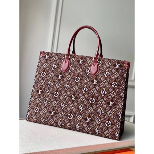 Чанта Louis Vuitton ONTHEGO M57207 Бордо