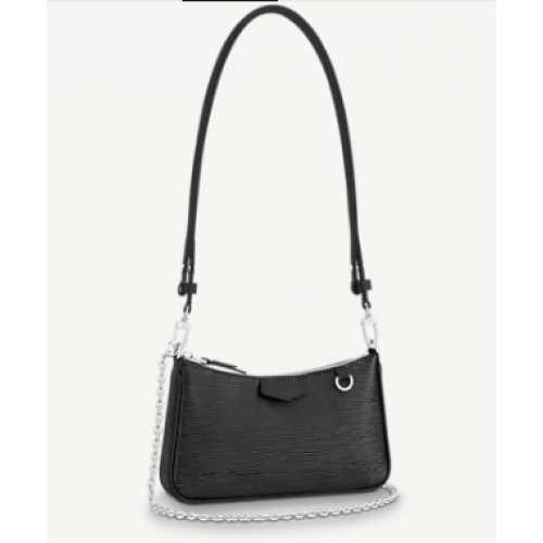 Louis Vuitton Оригинална чанта EASY POUCH ON STRAP M80479 ЧЕРНА