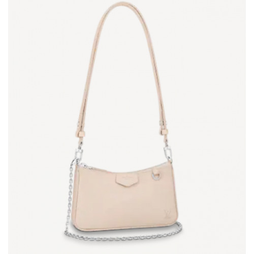 Чанта Louis Vuitton EASY POUCH ON STRAP M80479, кварцово бяла