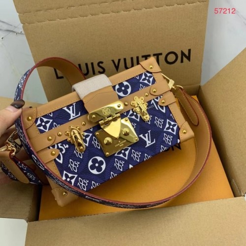 Чанта Louis Vuitton SINCE 1854 PETITE MALLE M57212 синя