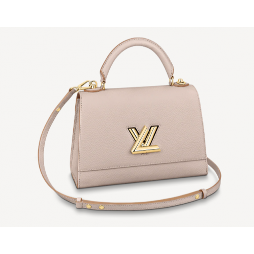 Чанта Louis Vuitton TWIST ONE HANDLE MM M57090 Greige