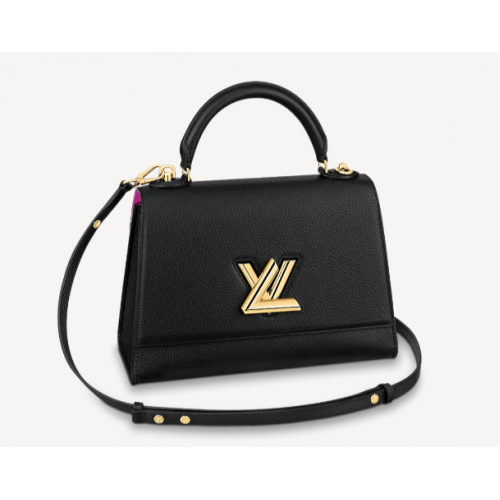 Чанта Louis Vuitton TWIST ONE HANDLE MM M57090 черна