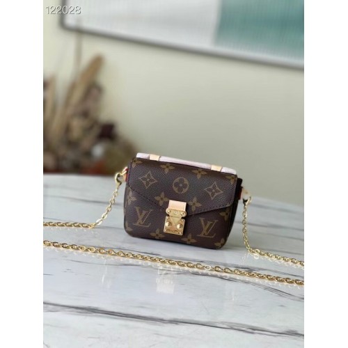 Louis Vuitton мини монограм платнена чанта M80312 кафява