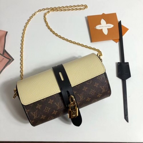 Калъф за очила Louis Vuitton Monogram Canvas M43903 кремаво-бял