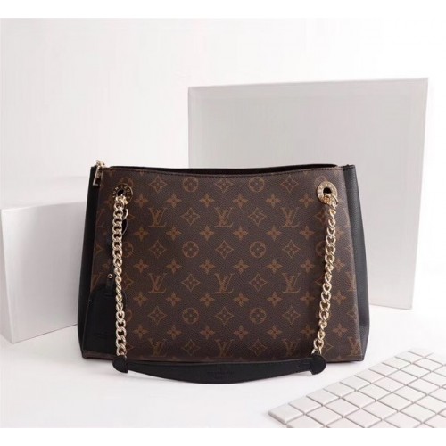 Чанта Louis Vuitton Monogram Canvas SURENE MM M43755 черна