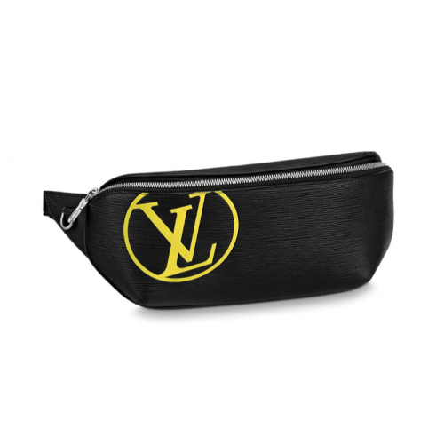 Оригинална чанта Louis Vuitton чанта с джоб M55131 черна