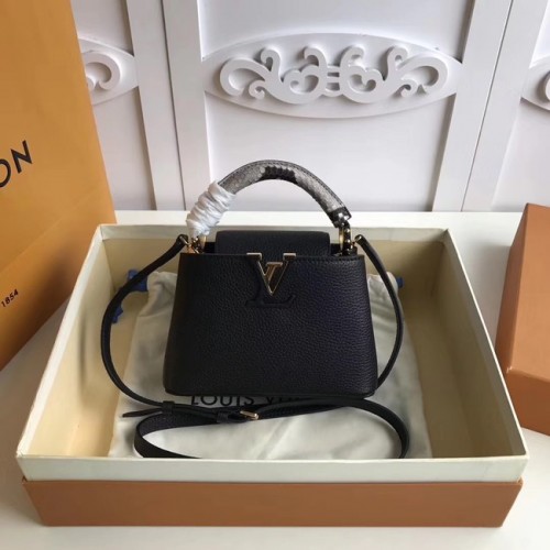 Louis Vuitton оригинални CAPUCINES MINI N94047 черни