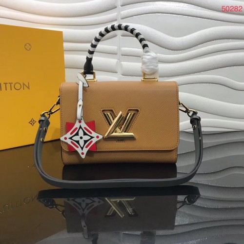Оригинална чанта Louis Vuitton CRAFTY TWIST M56780 Карамел