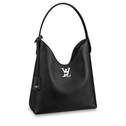 Оригинална чанта Louis Vuitton LOCKME HOBO M52776 Noir