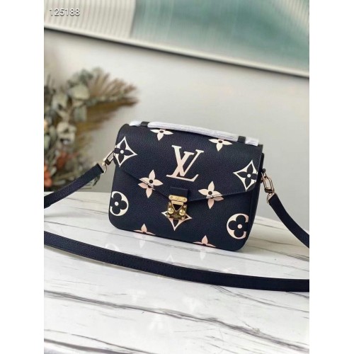 Оригинална чанта Louis Vuitton CRAFTY POCHETTE METIS M45596 черна