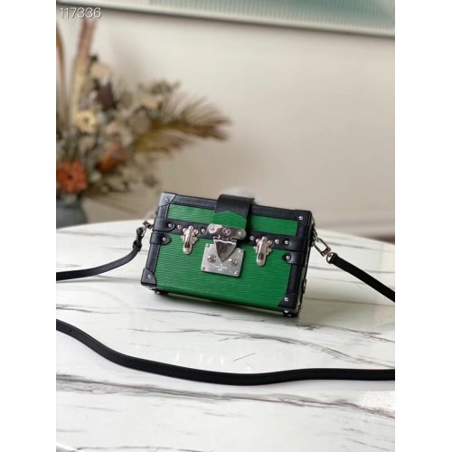 Оригинална чанта Louis Vuitton PETITE MALLE M54650 зелена