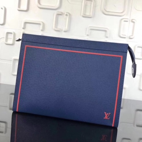 Louis vuitton оригинал POCHETTE VOYAGE MM M30577 син