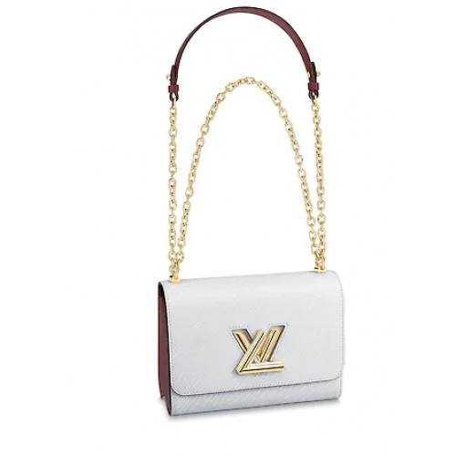 Оригинална чанта Louis Vuitton TWIST MM M53596 Blanc