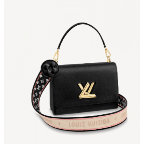 Оригинална чанта Louis Vuitton TWIST MM M57050 черна
