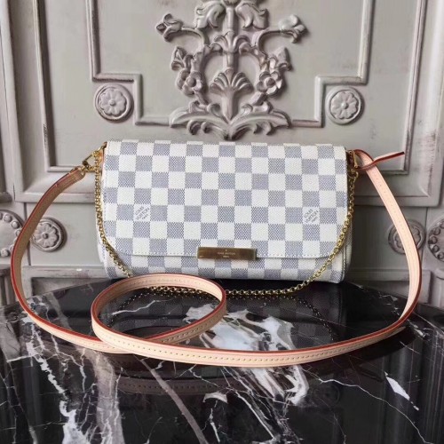 Оригинални любими чанти Louis Vuitton Damier Azur от плат M40718
