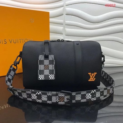 Louis Vuitton оригинална кожена чанта Monogram Canvas M45652 черна