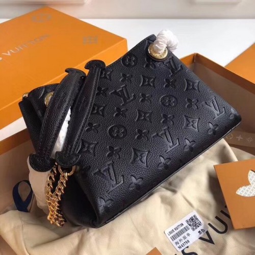 Louis Vuitton оригинален печат на монграм PONTHIEU BB M43750 черен