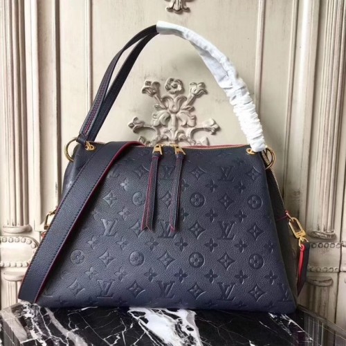 Louis Vuitton Original Mongram Print Ponthieu PM M43721 Navy Blue