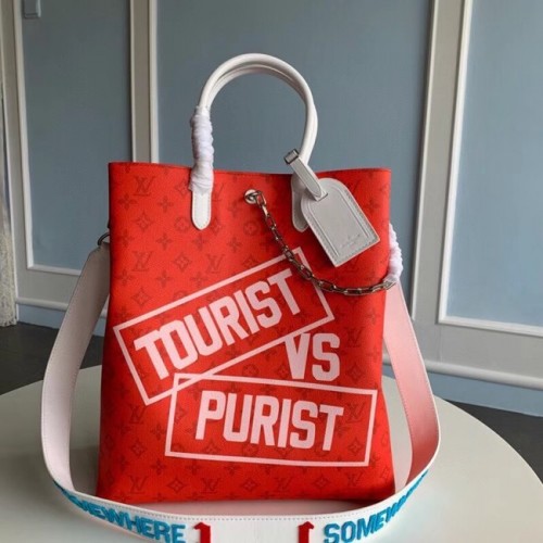 Оригинална чанта Louis Vuitton M46112 червена