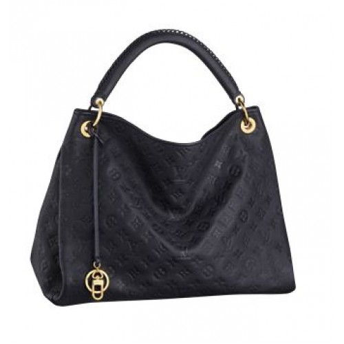 Горещо продаван монограм на Louis Vuitton Empreinte Artsy MM M93448 черен