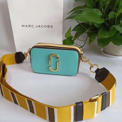 Чанта през рамо от сафианова кожа MARC JACOBS Snapshot 23777