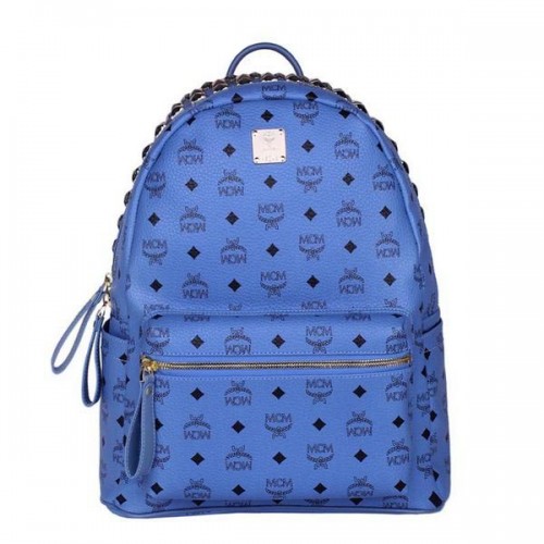Раница MCM Medium Top с копчета MC4232 Синя