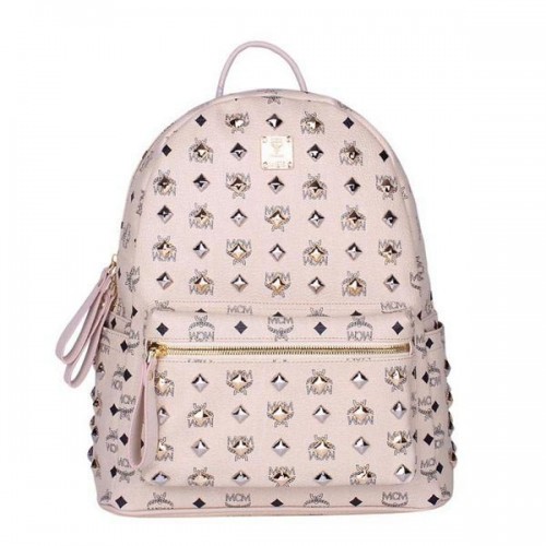 Раница MCM Stark Studded Medium MC2089 Off White