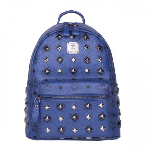 Малка раница MCM Stark Studded MC2089S Royal