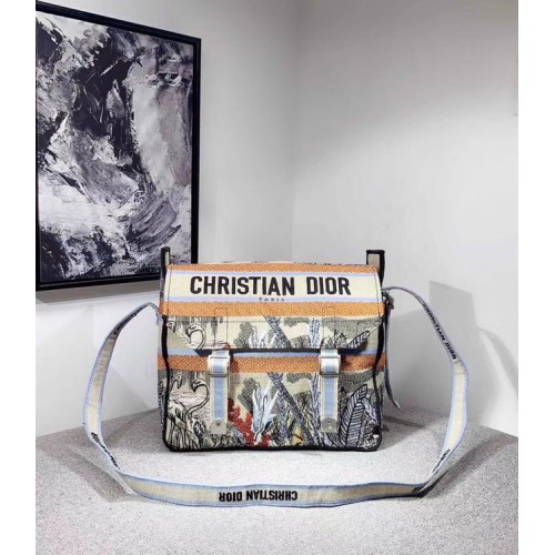 MESSENGER TAS DIOR OBLIQUE DIORCAMP M1291VRIS сиви